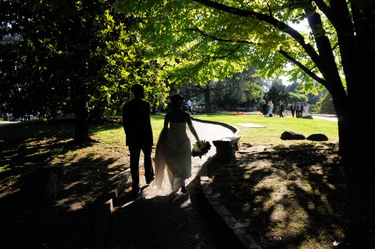 Cristiano Denanni Fotografo Reporter Matrimoniale Servizio Sposi Passeggiata Parco Valentino Torino