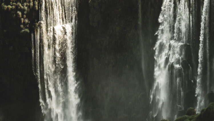 Cataratas de Iguazù Argentina Brasile Paraguay Giochi di luce