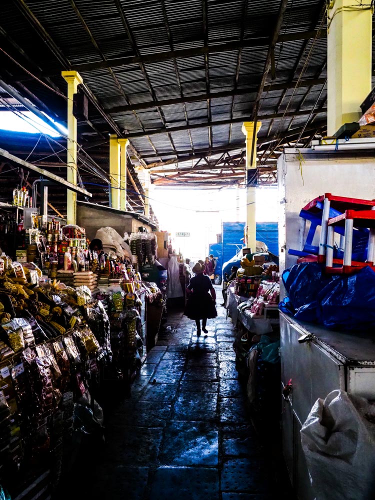 Cristiano Denanni Reportage in Sud America Cusco al mercato